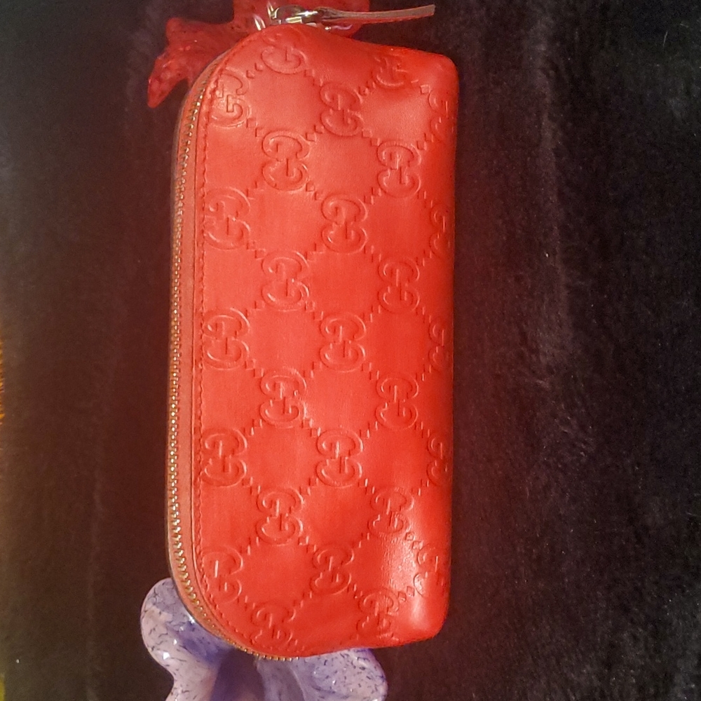Gucci Monogram Bag Pouch Wristlet